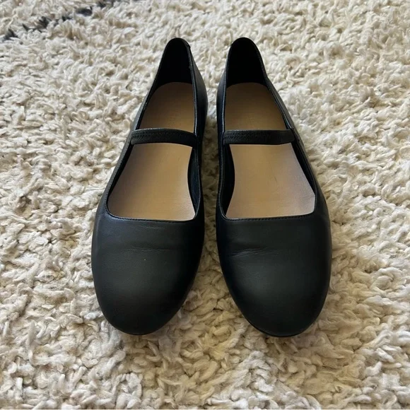 Everlane Black Leather Mary Janes - Picture 2 of 15